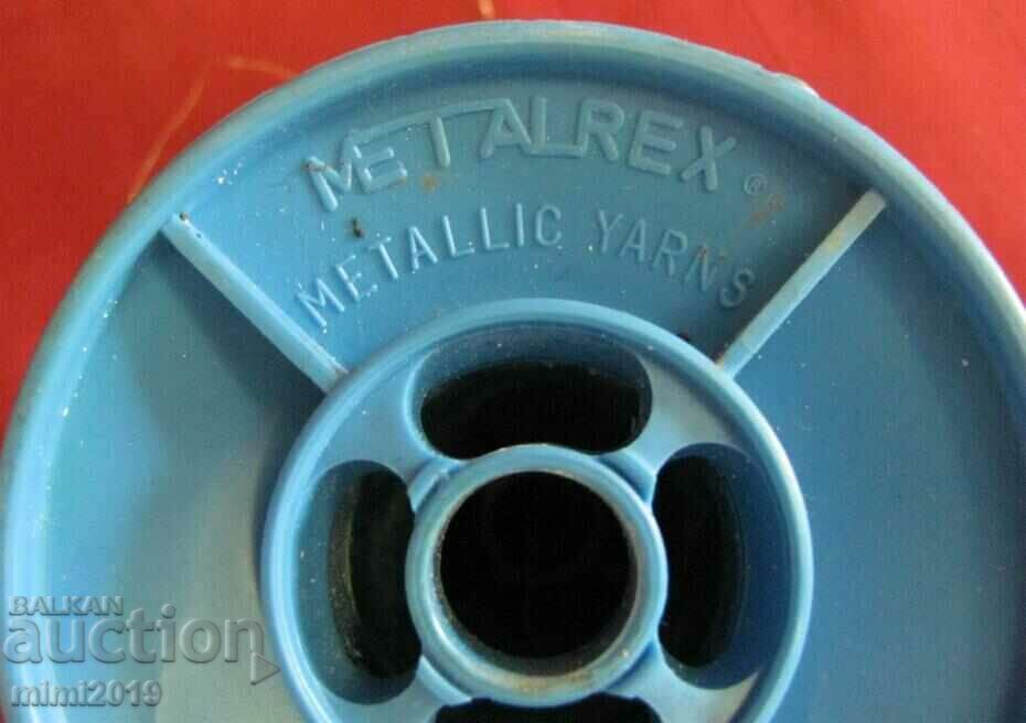 Delivery of Original Large Reel with Gold Metal Sheath-METALREX Delivery of Original Large Reel with Gold Metal Sheath-METALREX