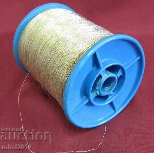 Original Large Reel with Gold Metal Sheath-METALREX - 5 Original Large Reel with Gold Metal Sheath-METALREX - 5