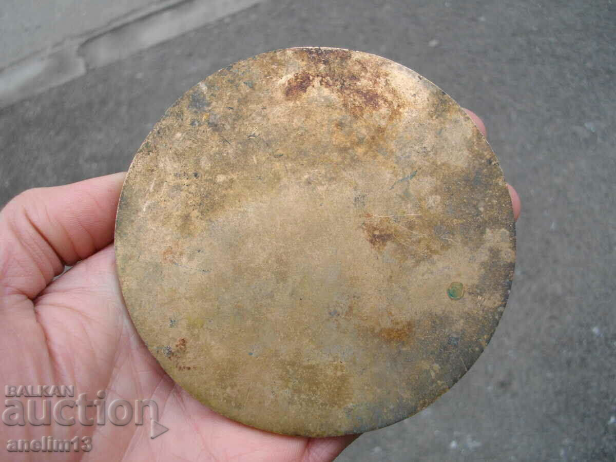 TABLE BRONZE MEDAL PLAQUE LENIN LENIN - 7
