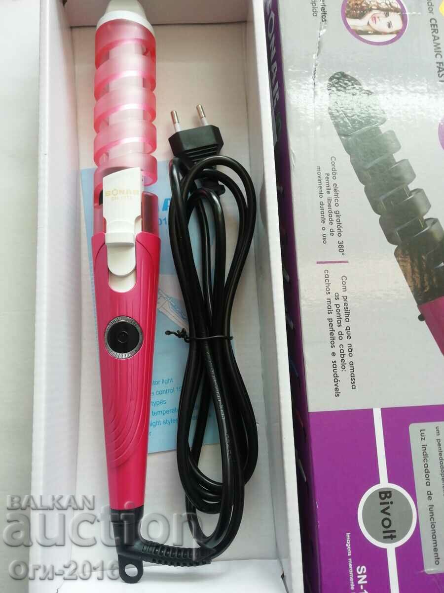 Доставка на Професионална керамична маша за Къдрици Доставка на Професионална керамична маша за Къдрици