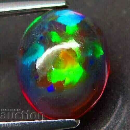 natural multicolored opal