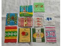 USSR CANDY PACKAGING LOT 10 PCS /