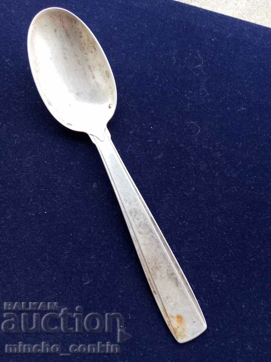 Silver French spoon 19th century sample 950.