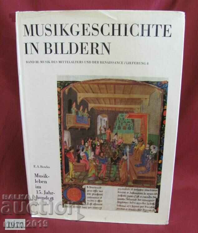 1977 Cartea-Muzică și Dans în secolul al XV-lea