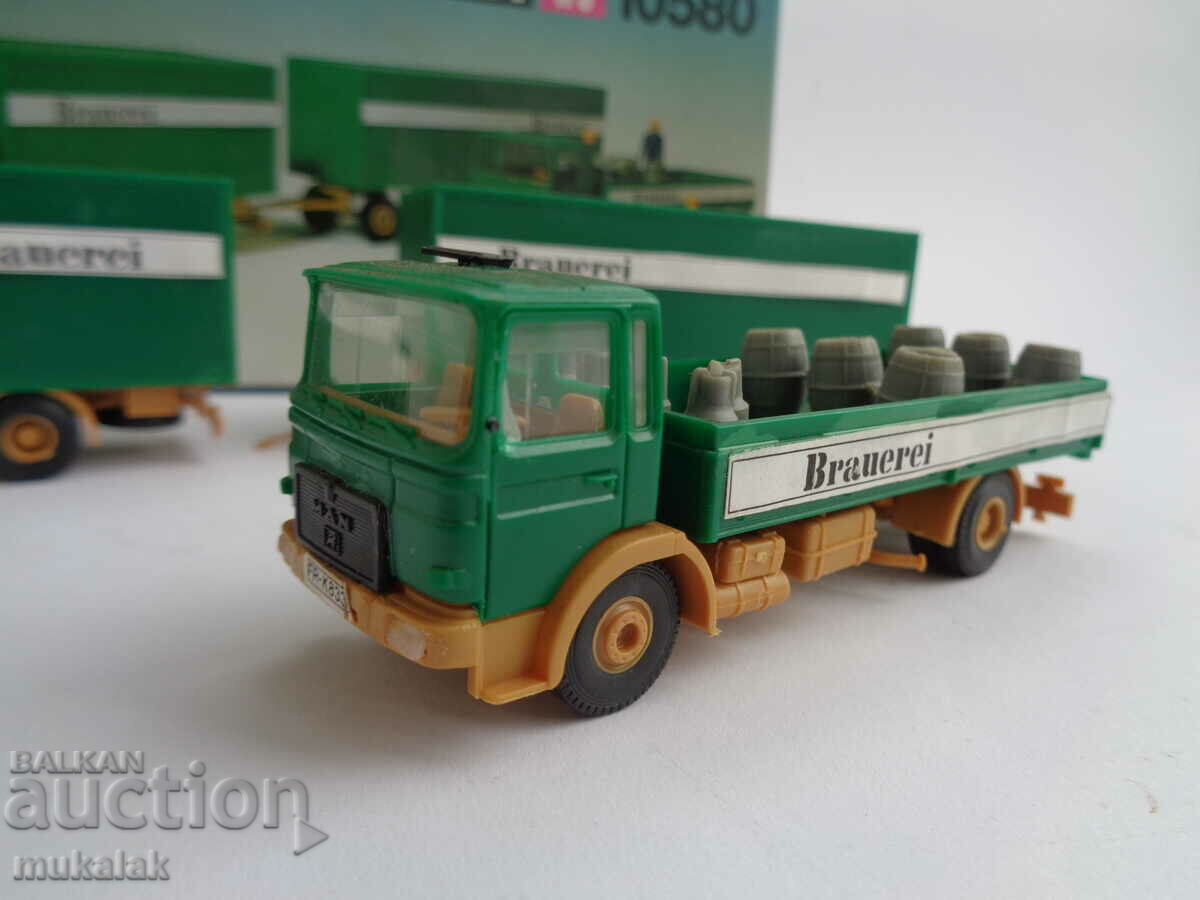 KIBRI H0 1/87 MERCEDES MAN TRUCK MODEL TOY TROLLEY with price 20.00 BGN | € 10.23 KIBRI H0 1/87 MERCEDES MAN TRUCK MODEL TOY TROLLEY with price 20.00 BGN | € 10.23