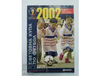 football program for the 2002 World Cup