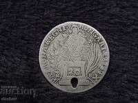 Рядка Сребърна Монета МАРИЯ ТЕРЕЗА PATRONA Австрия 1764