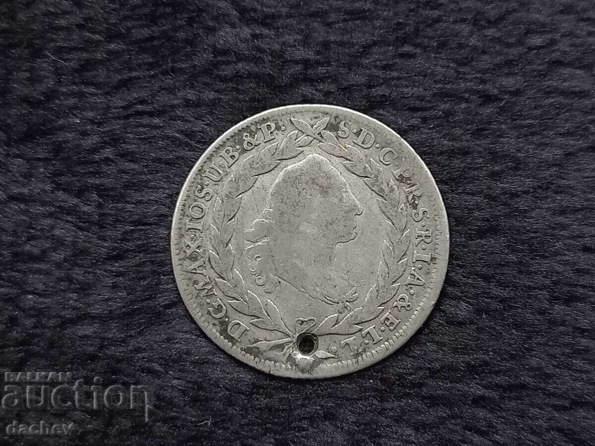 Ασημένιο νόμισμα Γερμανίας Kreuzer Kreuzera ασήμι 1777 με τιμή € 18.00 | 35.20 BGN