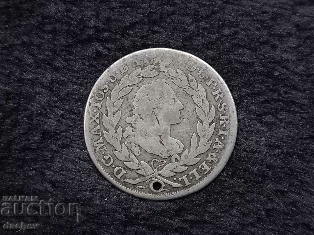 Silver coin Germany Kreuzer Kreuzera 1764 silver with price 35.00 BGN | € 17.90 Silver coin Germany Kreuzer Kreuzera 1764 silver with price 35.00 BGN | € 17.90