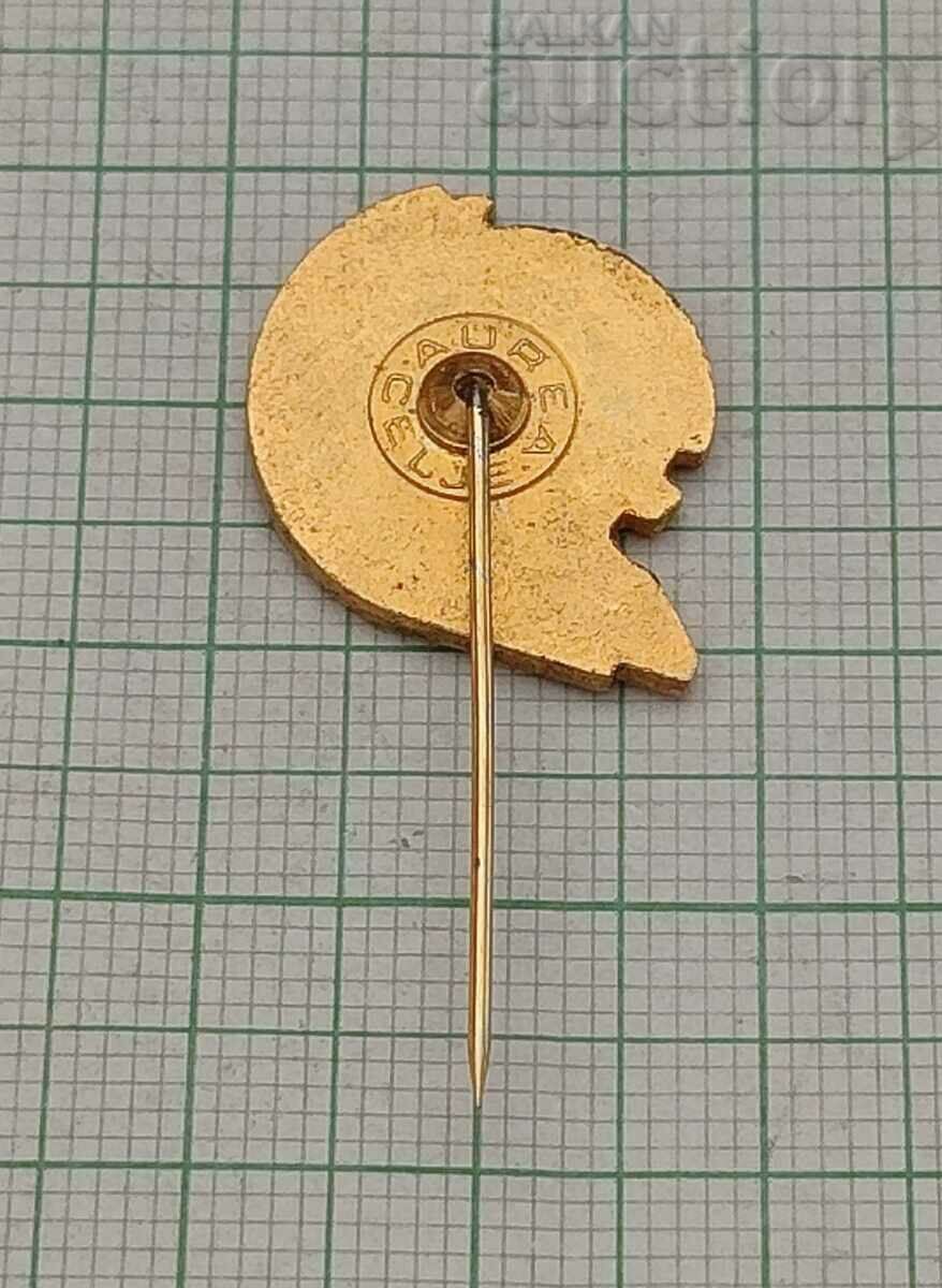 YUGOSLAVIA METALLURGY 45 years BADGE with price 3.00 BGN | € 1.53