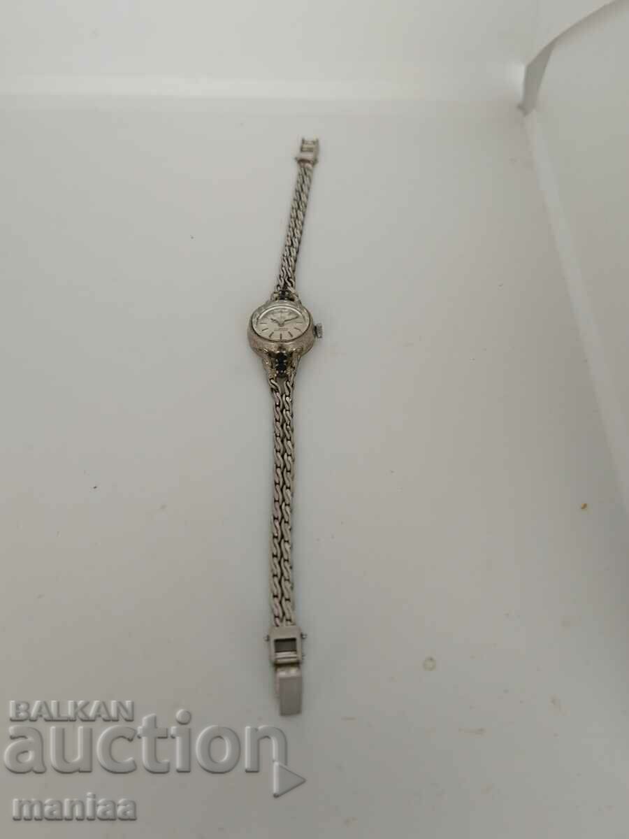 Delivery of A beautiful Meister-Anker silver mechanical watch Delivery of A beautiful Meister-Anker silver mechanical watch