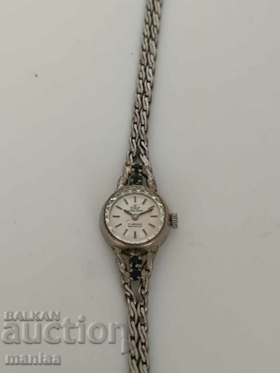 A beautiful Meister-Anker silver mechanical watch - 5 A beautiful Meister-Anker silver mechanical watch - 5