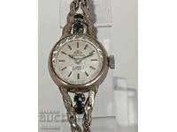 A beautiful Meister-Anker silver mechanical watch