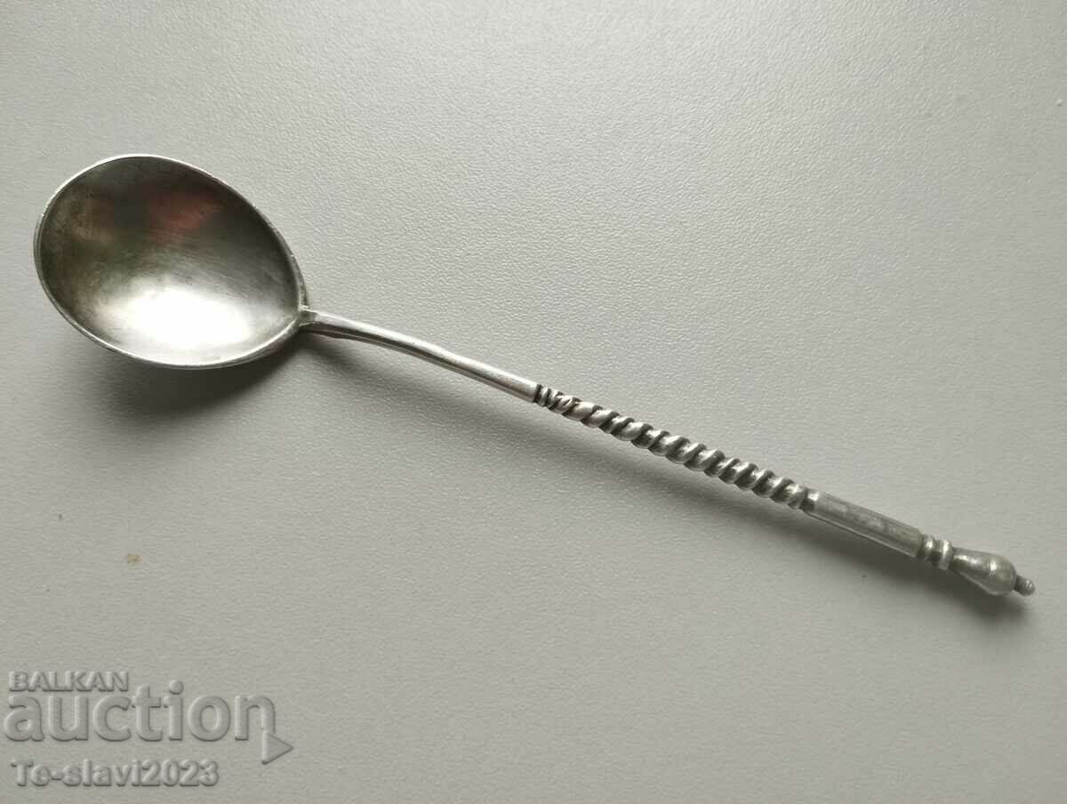 lingură din argint rusesc vechi (84).