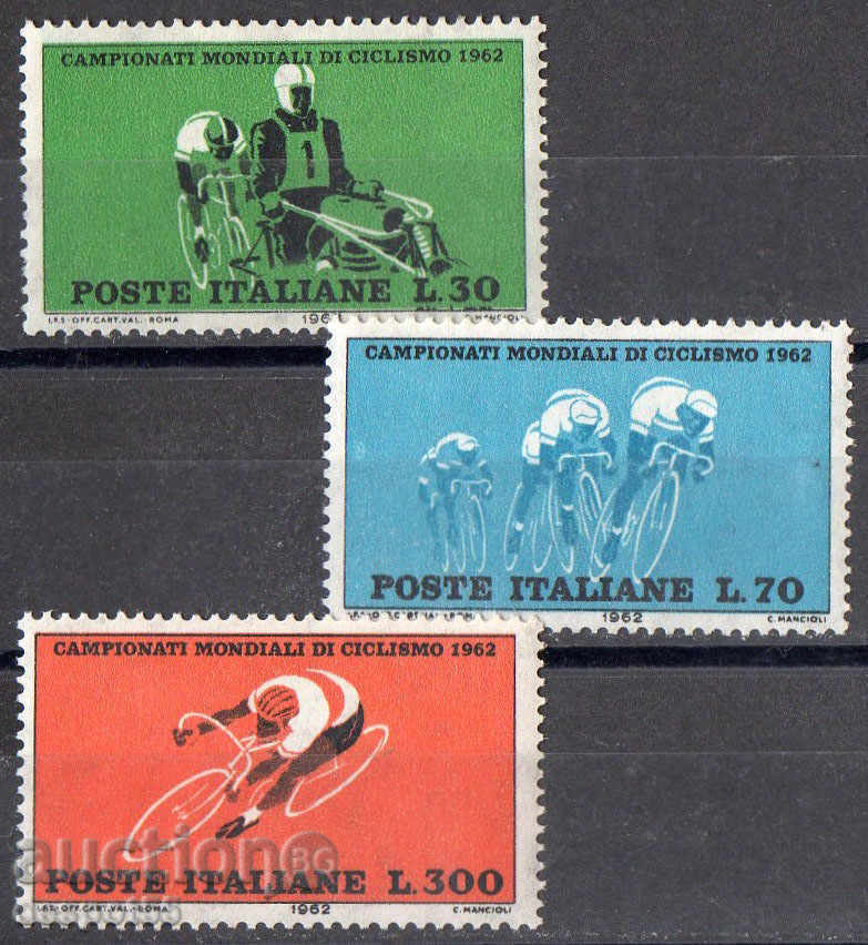 1962. Italia. Campionatele Mondiale de Ciclism.