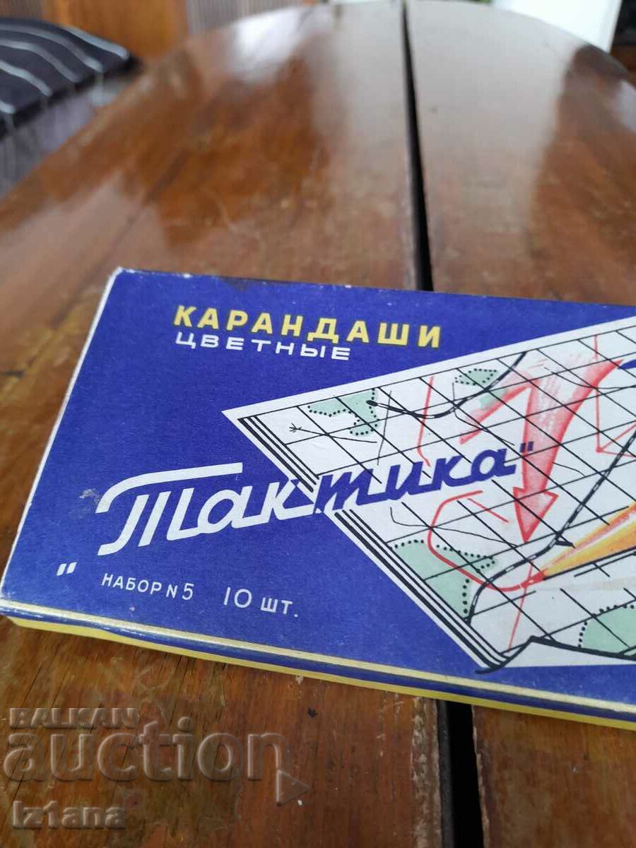 Old colored pencils Tactics with price 42.00 BGN | € 21.47 Old colored pencils Tactics with price 42.00 BGN | € 21.47