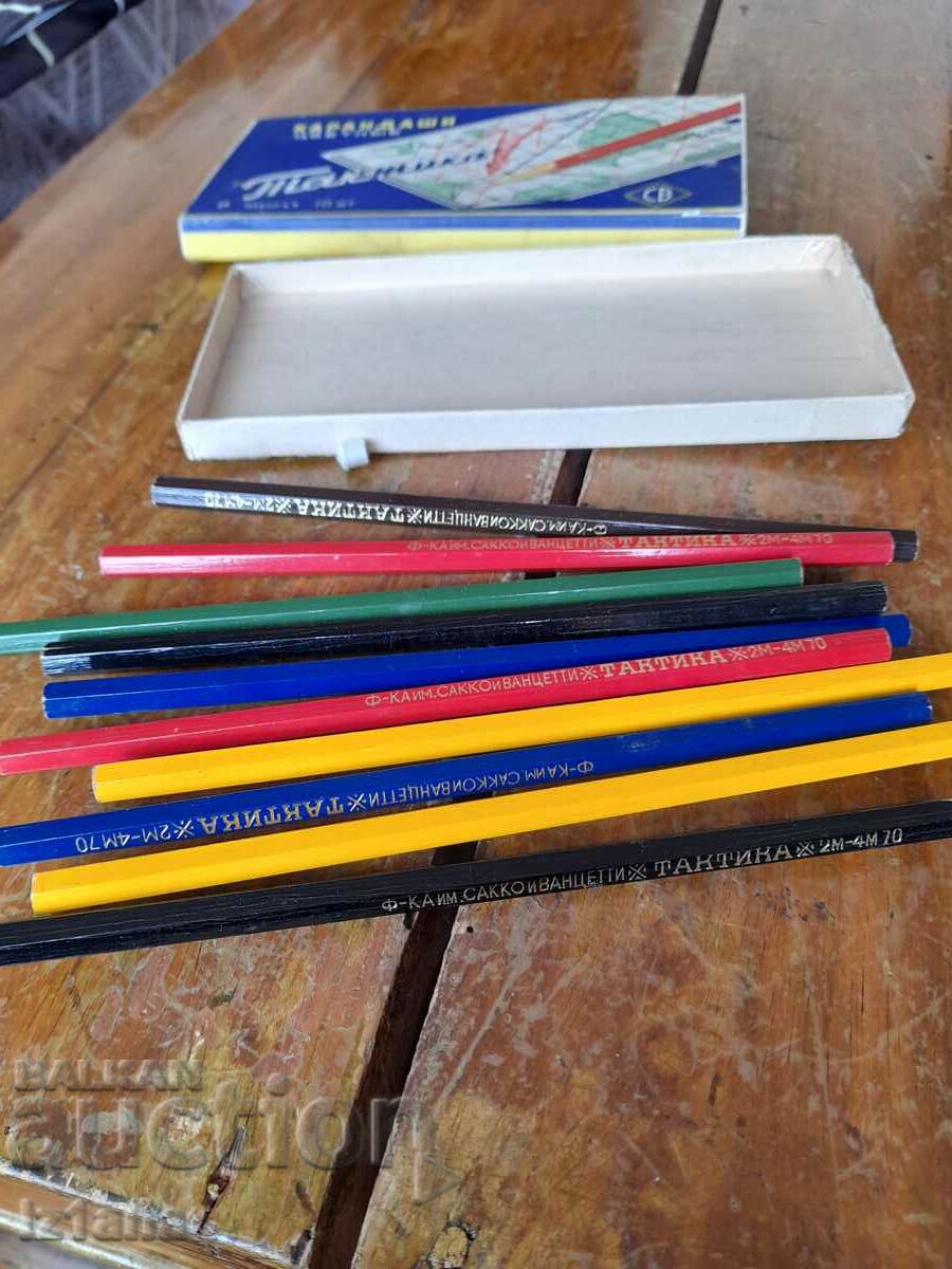 Old colored pencils Tactics - 6 Old colored pencils Tactics - 6