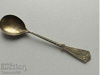 Old Russian silver coffee spoon