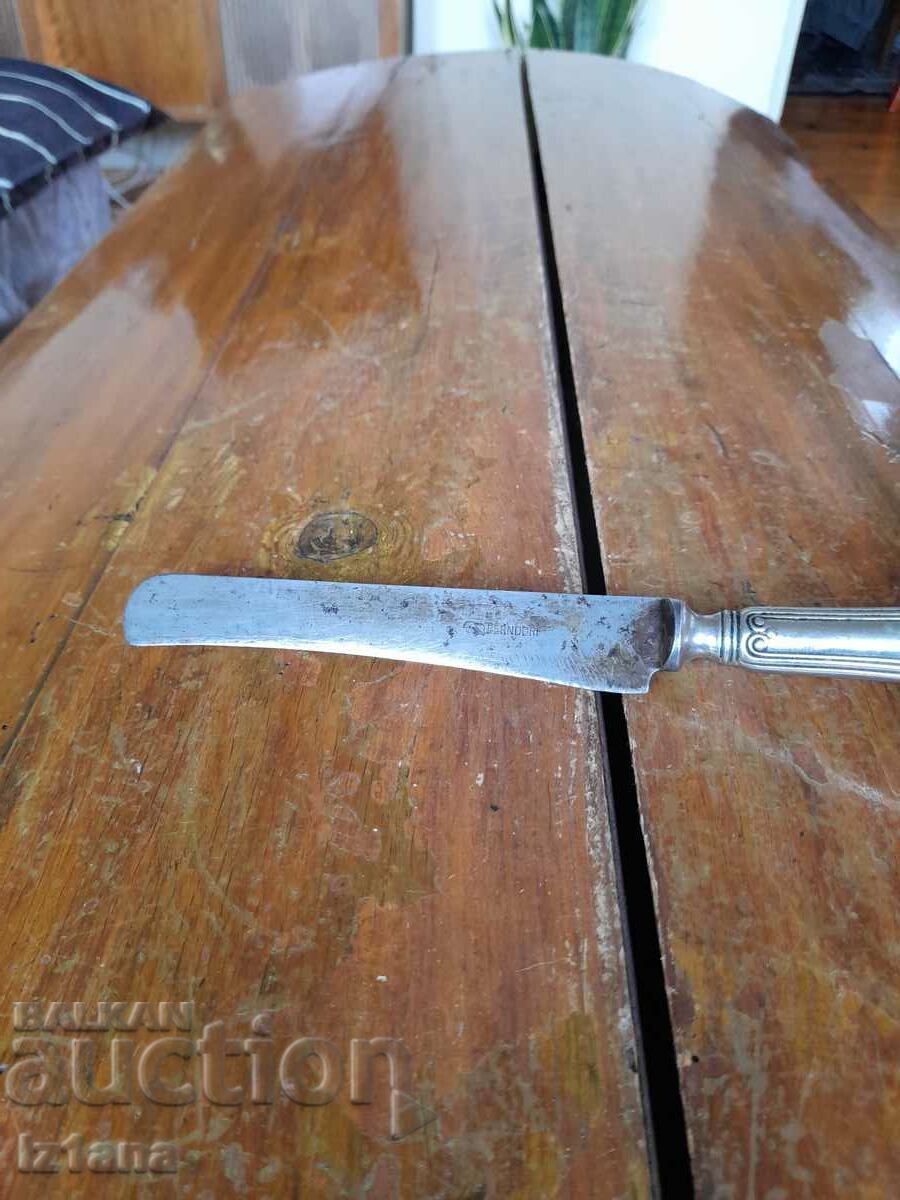 Old Berndorf knife with price 27.00 BGN | € 13.80 Old Berndorf knife with price 27.00 BGN | € 13.80