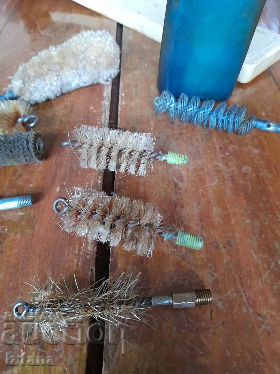 Trusă veche de curățare a armelor de vânătoare - 6