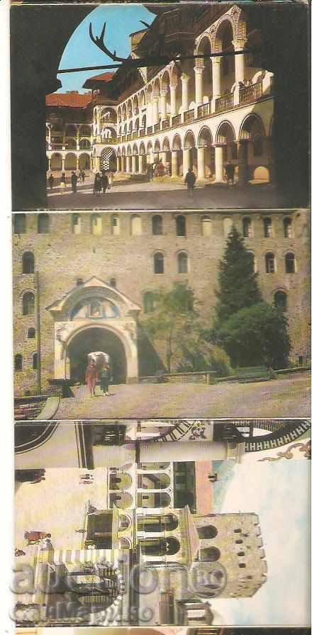 Auction  Card Bulgaria Rila monastery Albumche mini 1