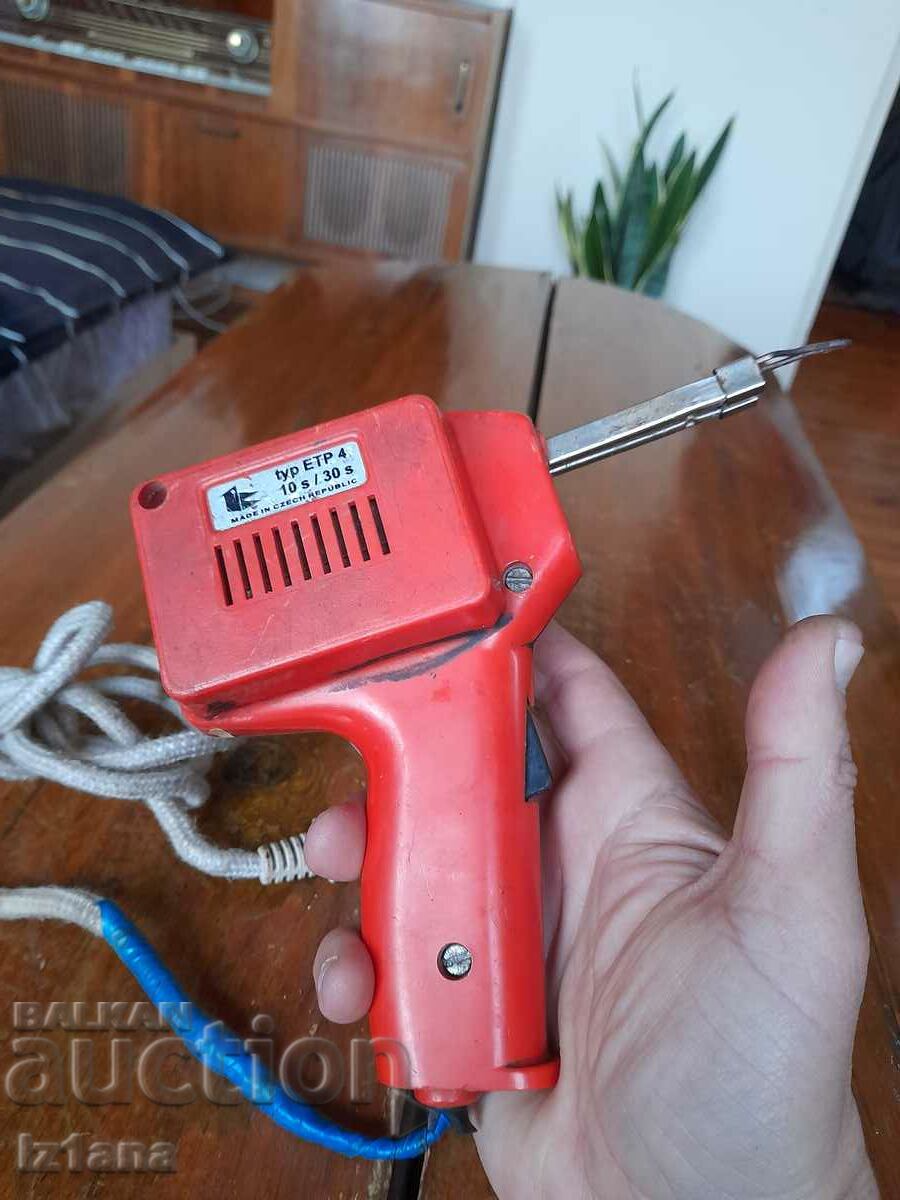 Old induction soldering iron - 5 Old induction soldering iron - 5