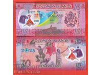 SOLOMON ISLANDS SOLOMON ISL $10 issue 2023 UNC POLYMER