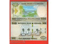 RWANDA RWANDA 500 Franc issue - issue 2019 NEW UNC