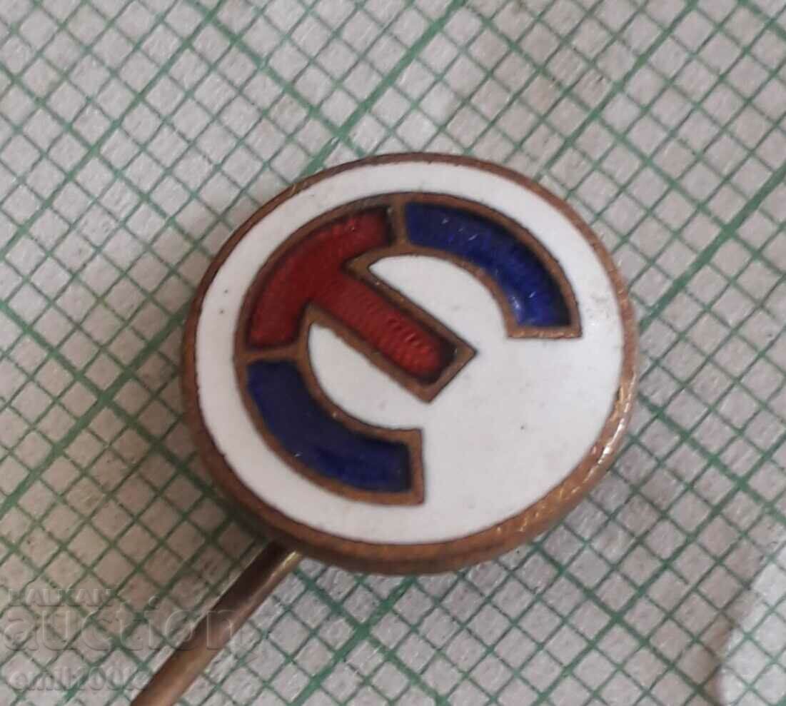 Delivery of Badge - Electrical supply Electroimpex - bronze enamel Delivery of Badge - Electrical supply Electroimpex - bronze enamel