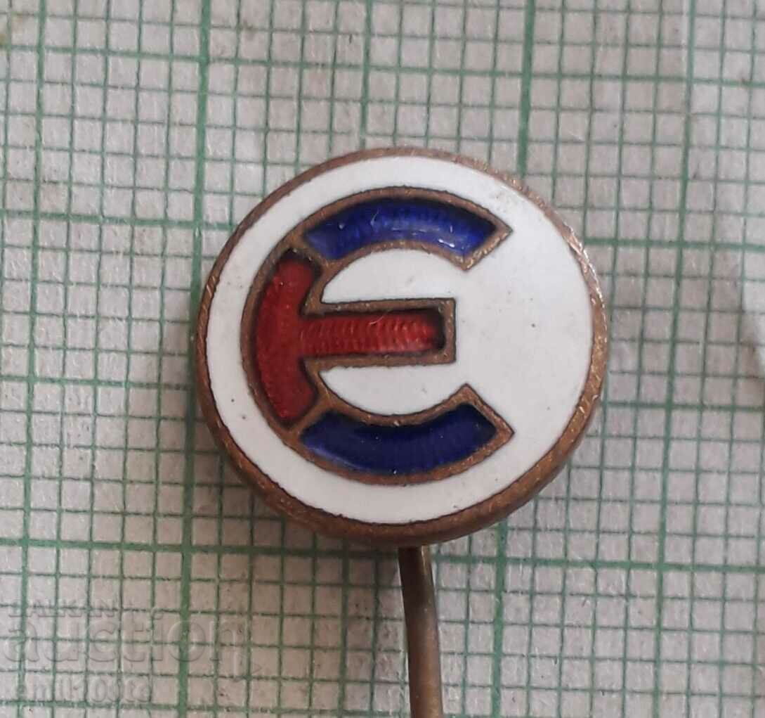 Badge - Electrical supply Electroimpex - bronze enamel