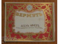 LABEL - VERMUT - Asen Nachev RADOMIR