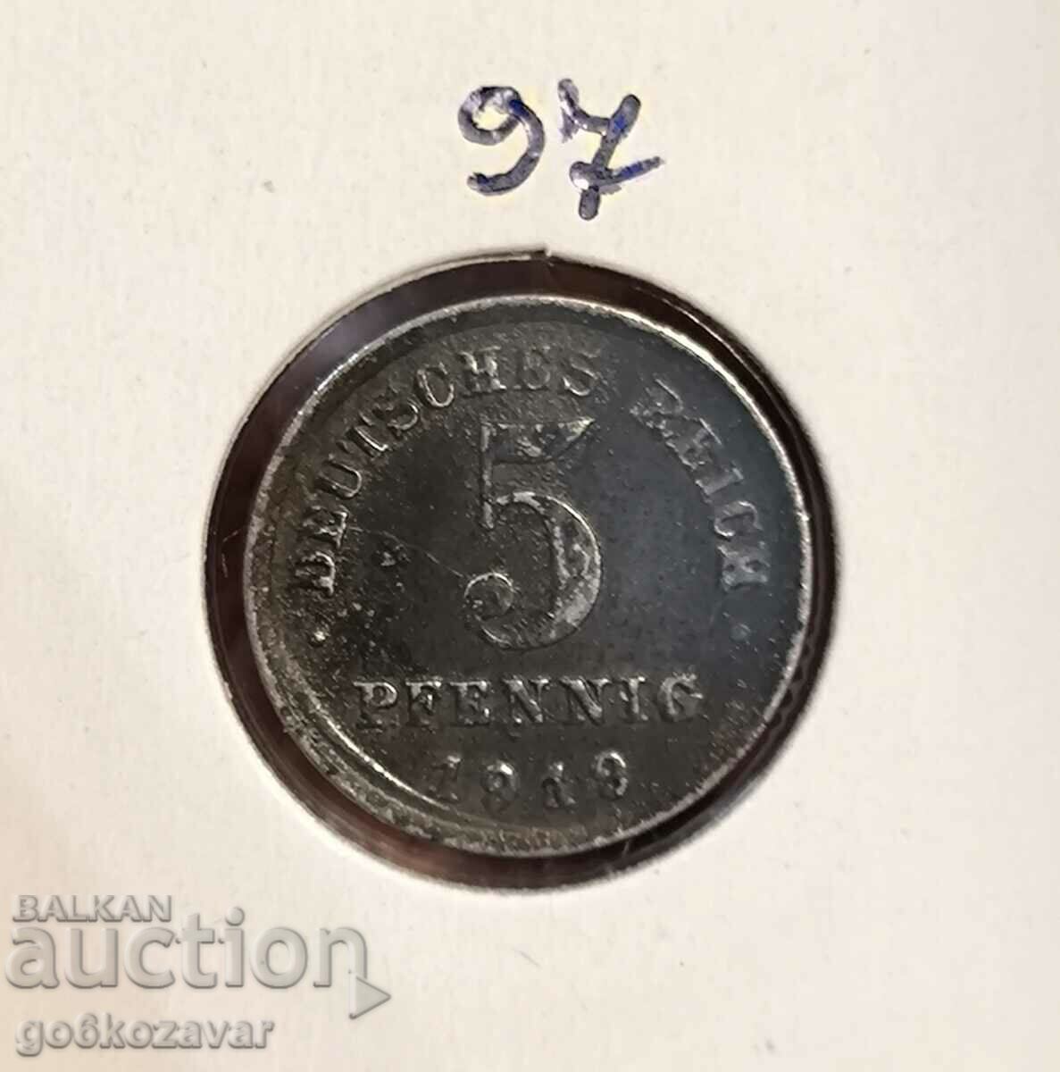 Germania 5 Pfennig 1919