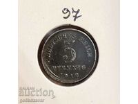 Γερμανία 5 Pfennig 1919