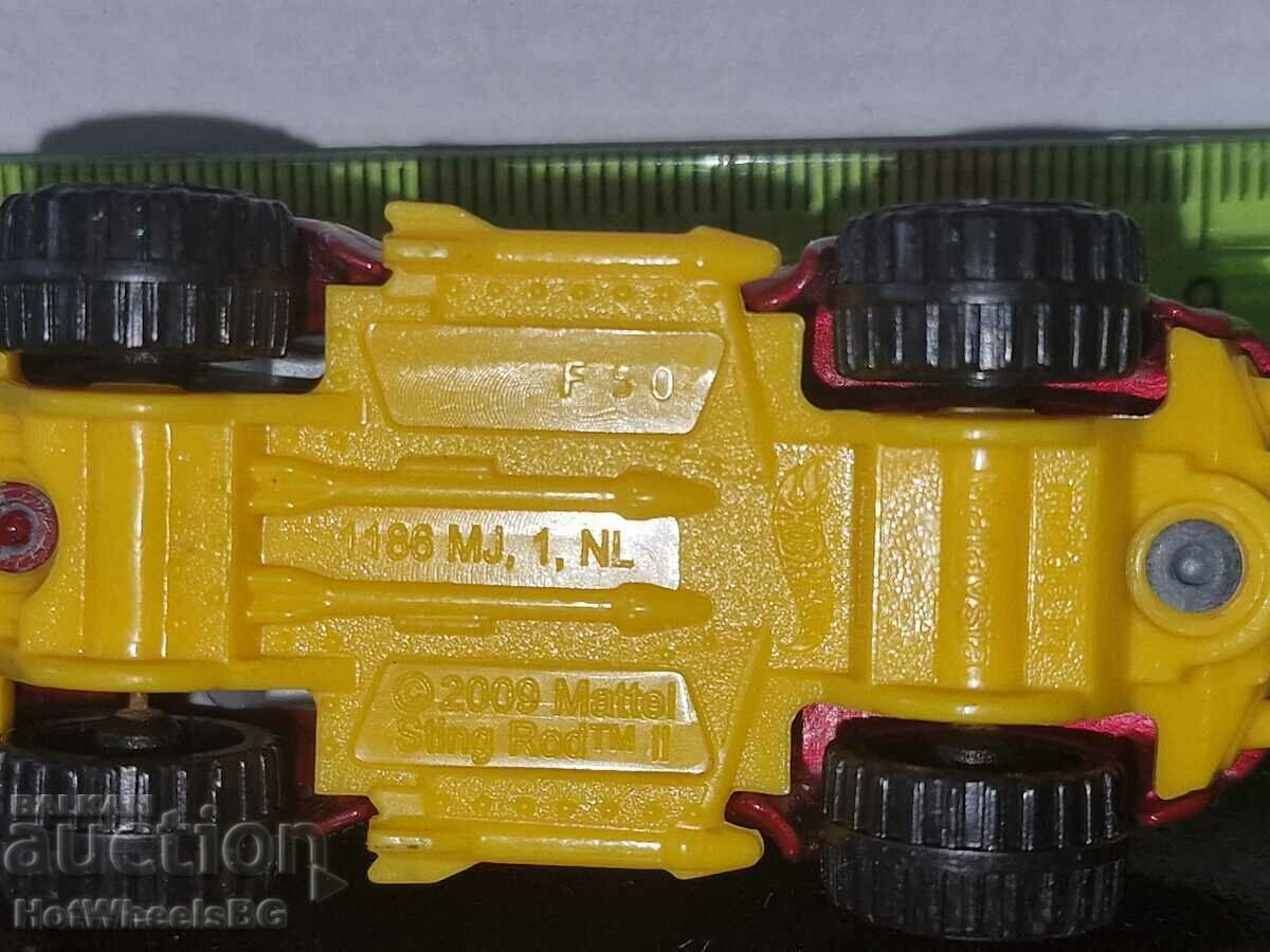 Hot Wheels metal cart ''Sting Rod 2'' - 5 Hot Wheels metal cart ''Sting Rod 2'' - 5