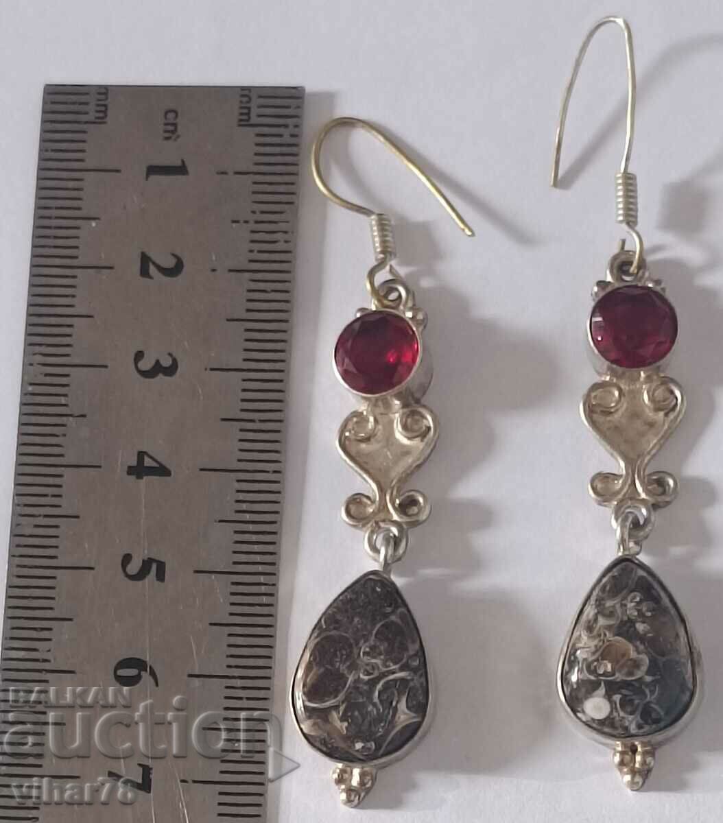 Auction SILVER EARRINGS Auction SILVER EARRINGS