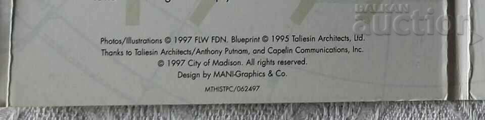 ΜΠΡΟΣΟΥΡΑ FRANK LLOYD WRIGHT ARCHITECTURE 1997 - 7 ΜΠΡΟΣΟΥΡΑ FRANK LLOYD WRIGHT ARCHITECTURE 1997 - 7