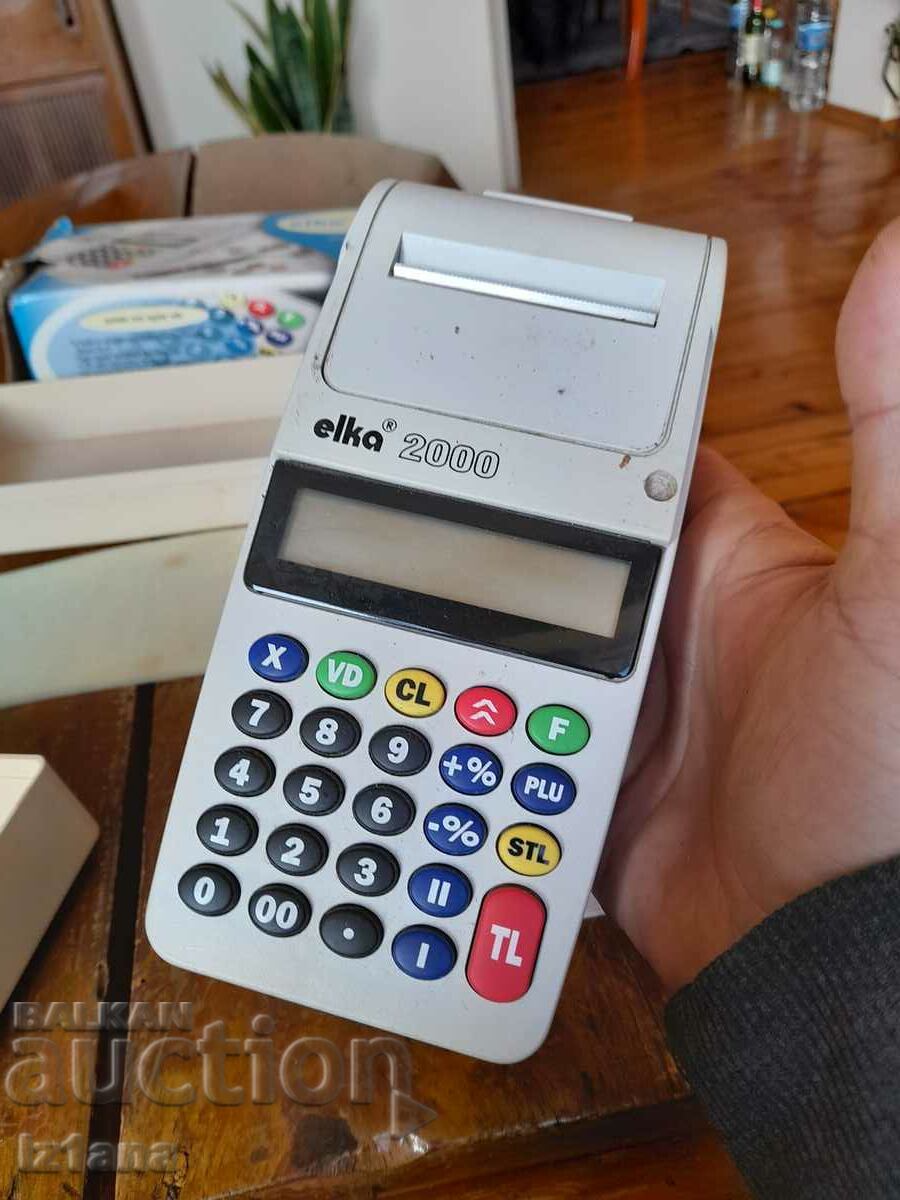 Δημοπρασία Παλιά ταμειακή μηχανή Elka 2000 Δημοπρασία Παλιά ταμειακή μηχανή Elka 2000