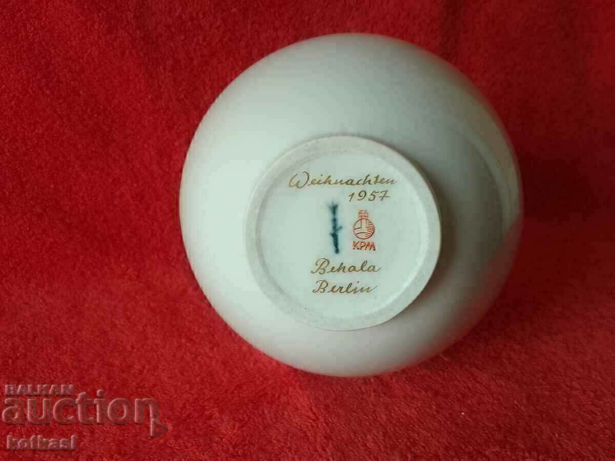 Παλαιό Βάζο Πορσελάνης Royal Manufactory KPM Berlin - 5 Παλαιό Βάζο Πορσελάνης Royal Manufactory KPM Berlin - 5