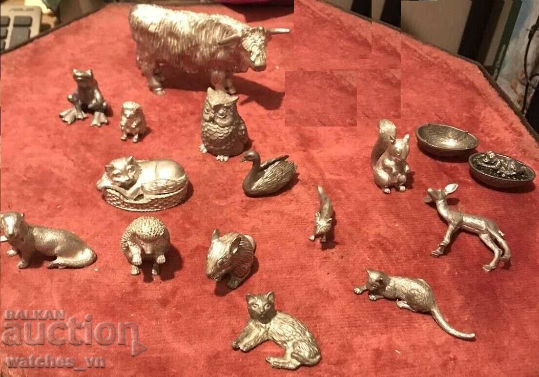 LOT Miniaturi Animale Figurine Miniaturile nu sunt argintii