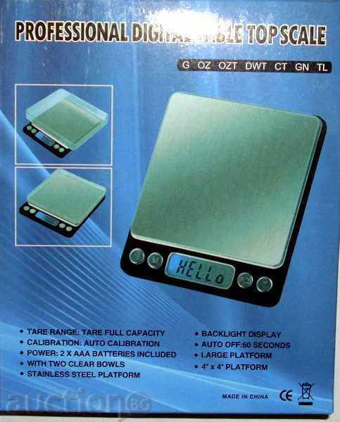 Auction Professional electronic scale 500g / 0.01g Auction Professional electronic scale 500g / 0.01g