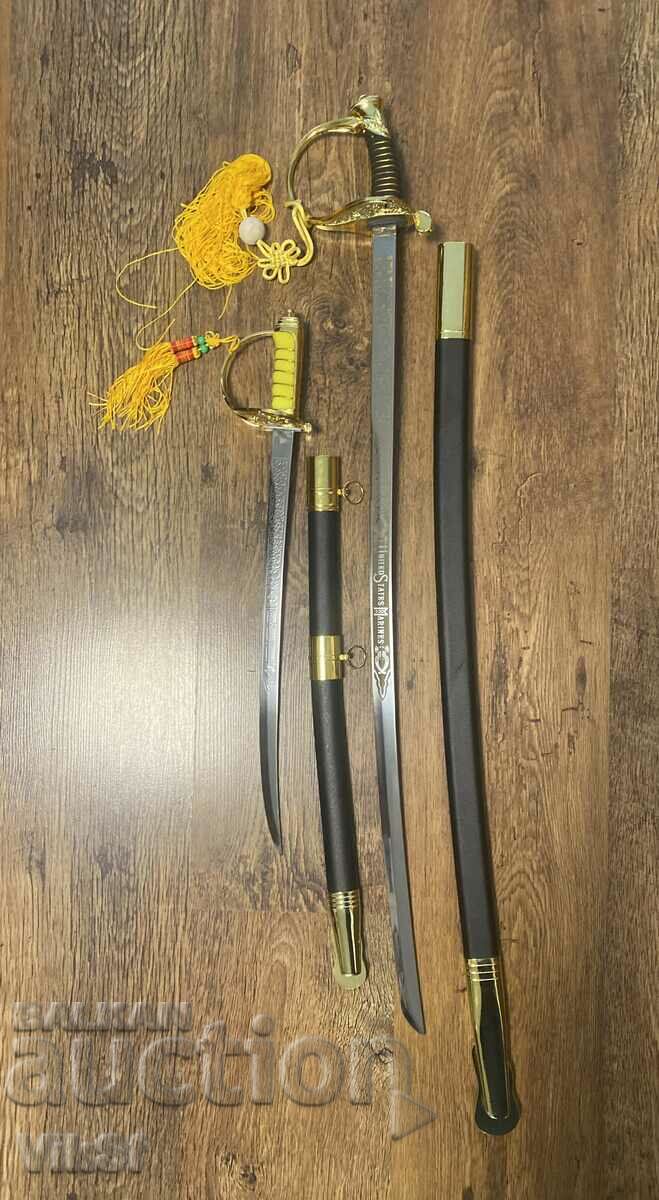 Two sabers - magnificent for reenactments /basha and son/