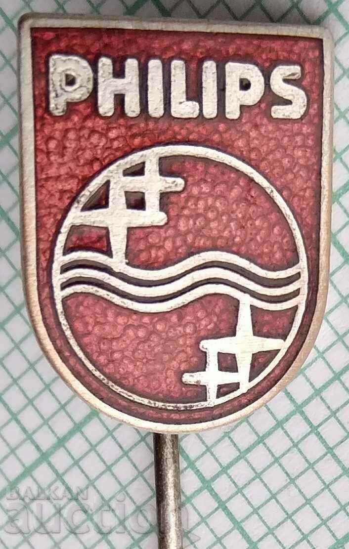 15202 Badge - Philips Philips - enamel