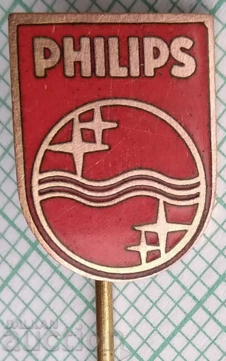 15203 Значка - Philips Филипс - емайл