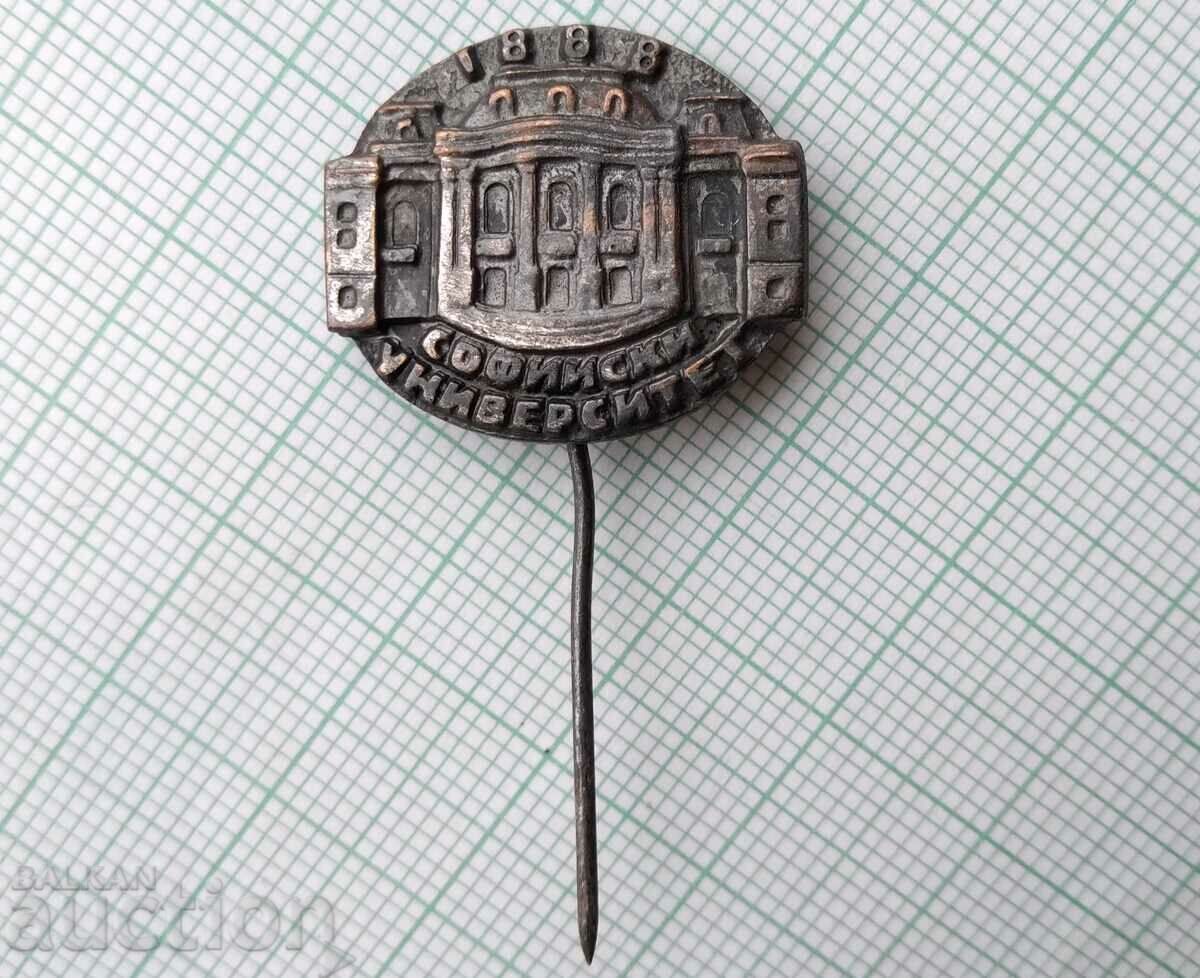 15214 Badge - Sofia University "Kliment Ohridski" with price 2.50 BGN | € 1.28 15214 Badge - Sofia University "Kliment Ohridski" with price 2.50 BGN | € 1.28