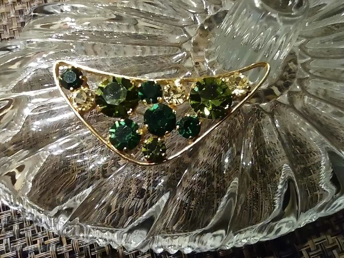 Czech brooch, interesting and wonderful, probably 1970s with price 167.00 BGN | € 85.39
