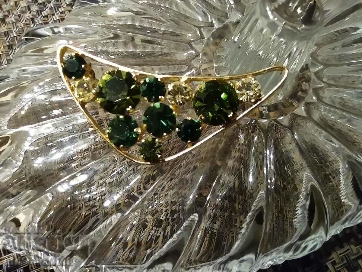 Auction  Czech brooch, interesting and wonderful, probably 1970s