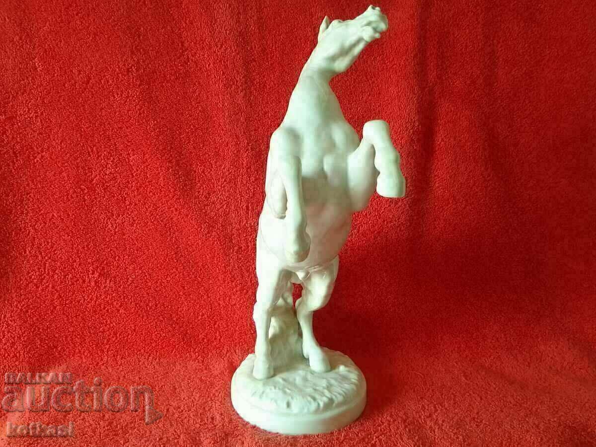 Auction Porcelain figure Horse Stallion Hutschenreuther Karl Tuter Auction Porcelain figure Horse Stallion Hutschenreuther Karl Tuter