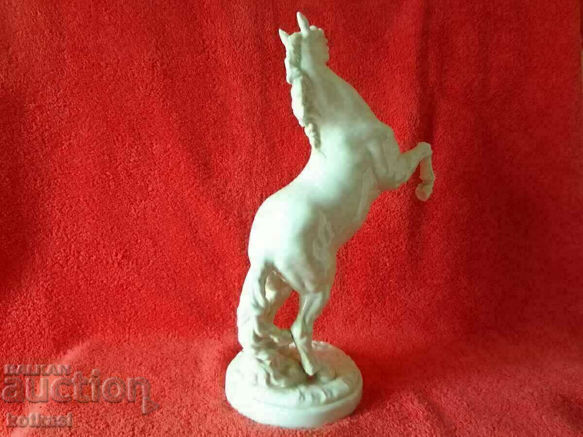 Porcelain figure Horse Stallion Hutschenreuther Karl Tuter - 5 Porcelain figure Horse Stallion Hutschenreuther Karl Tuter - 5