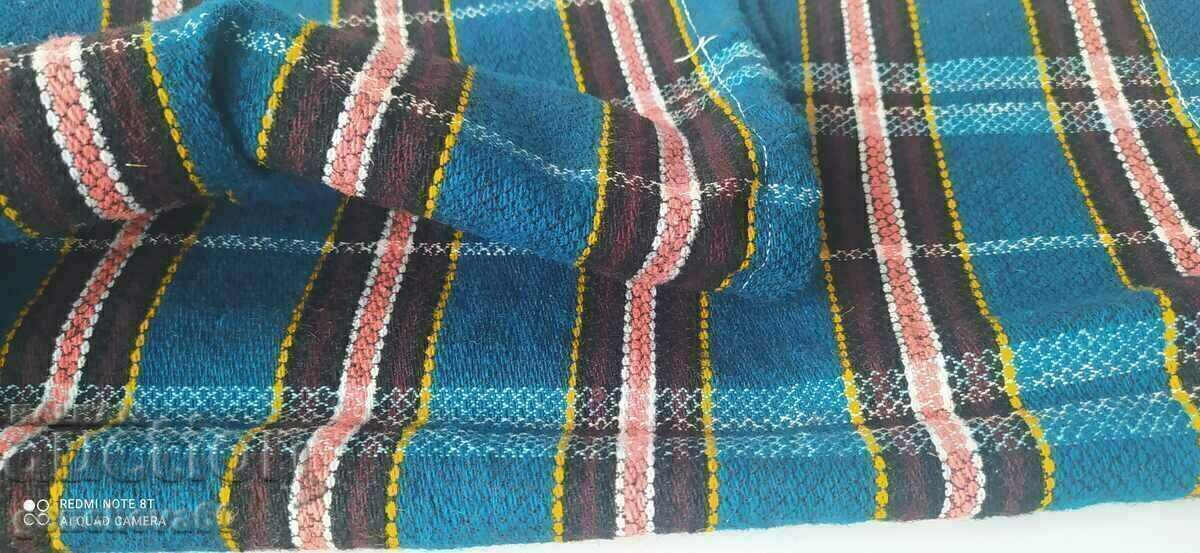 Authentic blue wool apron - 7