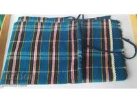 Authentic blue wool apron
